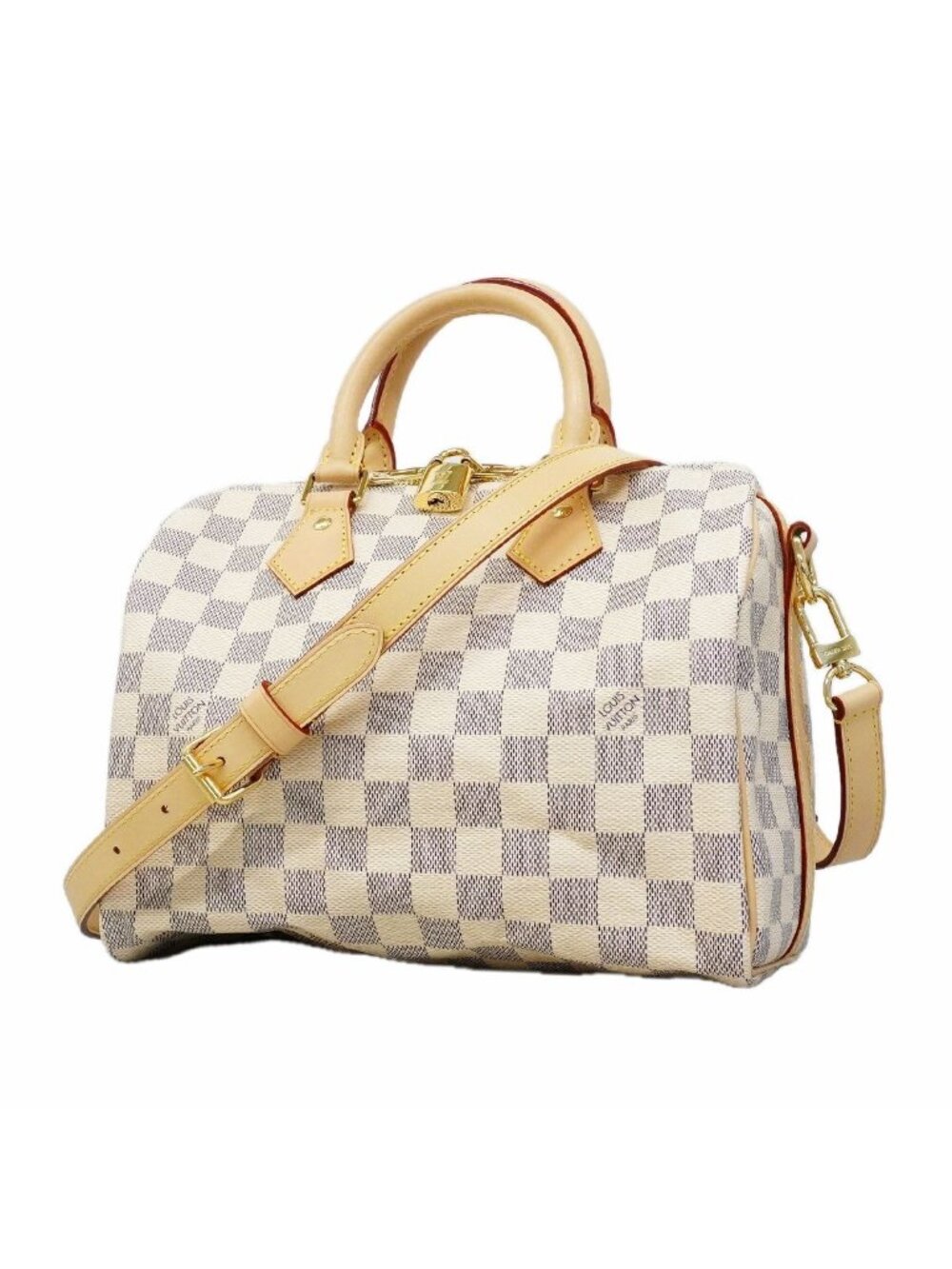 Louis Vuitton Handbag Damier Azur Speedy Bandouliere 25 White 2-Way Bag